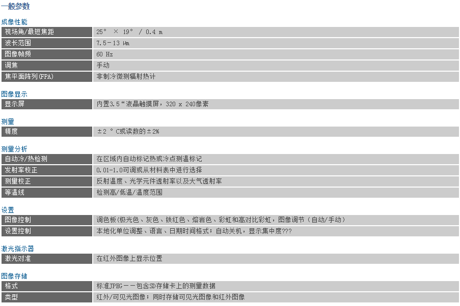 美***FLIR手持红外热成像仪FLIRExx系列