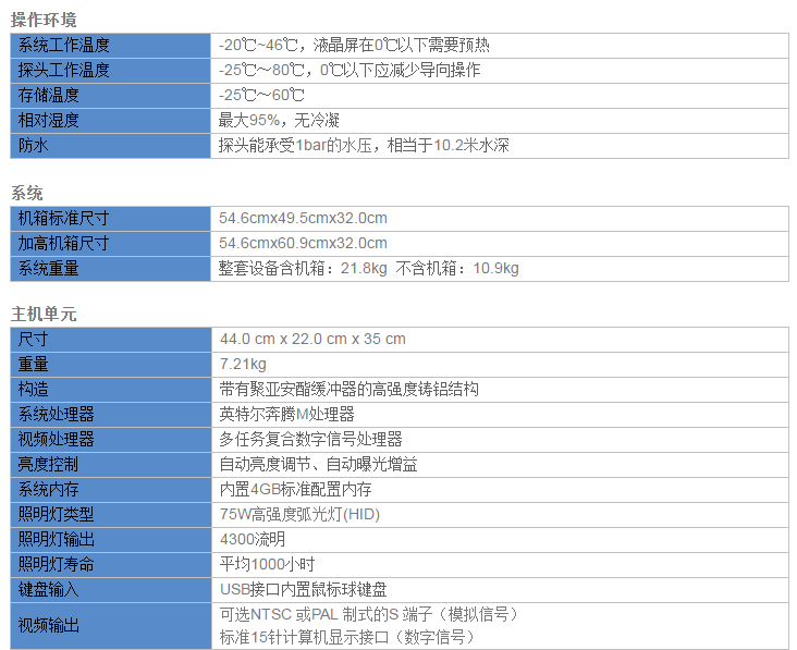 工业视频内窥镜 XLG3