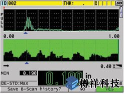 室内显示设置，B扫描模式