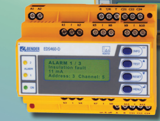 本德尔 不接地系统的接地故障产品 EDS460