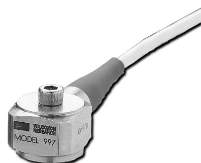  美捷特威尔康森 带集成电缆的高频振动传感器997-M4型