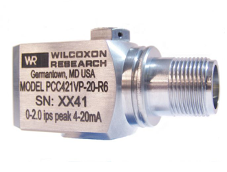  美捷特威尔康森4-20mA振动传感器PCC421VP-20-R6型